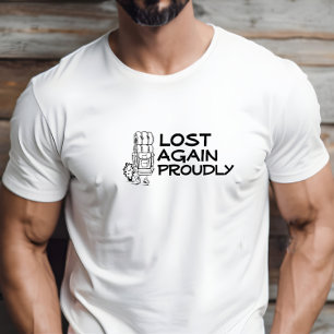 Camiseta Humor de camping de caminhada preto