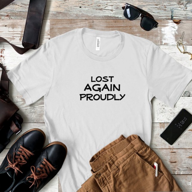 Camiseta Humor de camping de caminhada preto (Criador carregado)