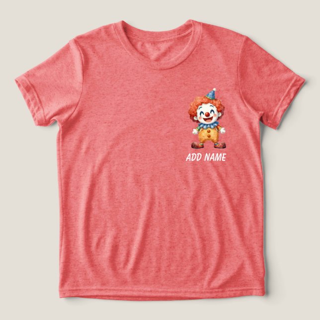 Camiseta Humor de Circo de Palhaço (Design frontal)