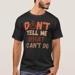 Camiseta Humor De Deficiência Em Cadeira De Rodas