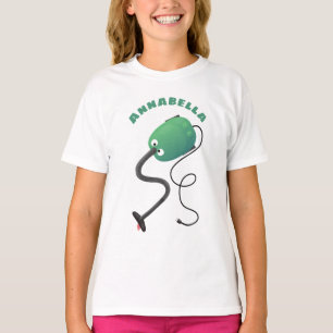 Camiseta Humor de desenho animado de aspirador