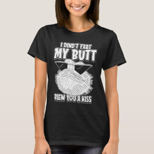 Camiseta Humor de Dragão Barbudo Eu Não Peidei Meu Cu Sopr