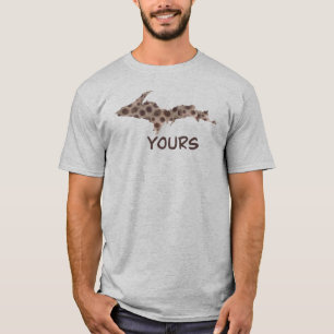 Camiseta Humor de Estado do Lago excelente, UP YOURO