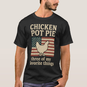 Camiseta Humor de Fazenda Frango Torta de Frango Gráfica