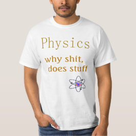 Camiseta humor de física