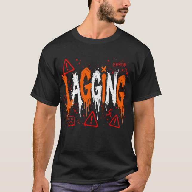 Camiseta Humor de Gamer  (Frente)