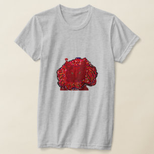 Camiseta Humor de Gato Vermelho