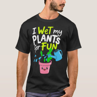 Camiseta Humor de Jardinagem Amante de Plantas Jardineiro D
