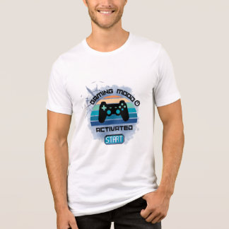 Camiseta "Humor de jogos: LIGADO - Ligue e jogue T-Shirt"