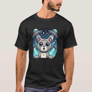 Camiseta Humor de Meme Alien Dono de Animal Amante de Cacho