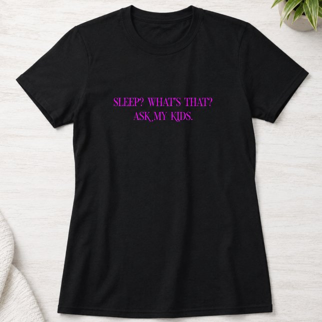 Camiseta Humor de Pais sem Sono (Criador carregado)