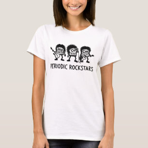Camiseta Humor de Química de Rockstars Periódicos