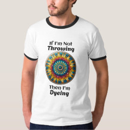 Camiseta Humor De Tingimento De Golfe De Disco