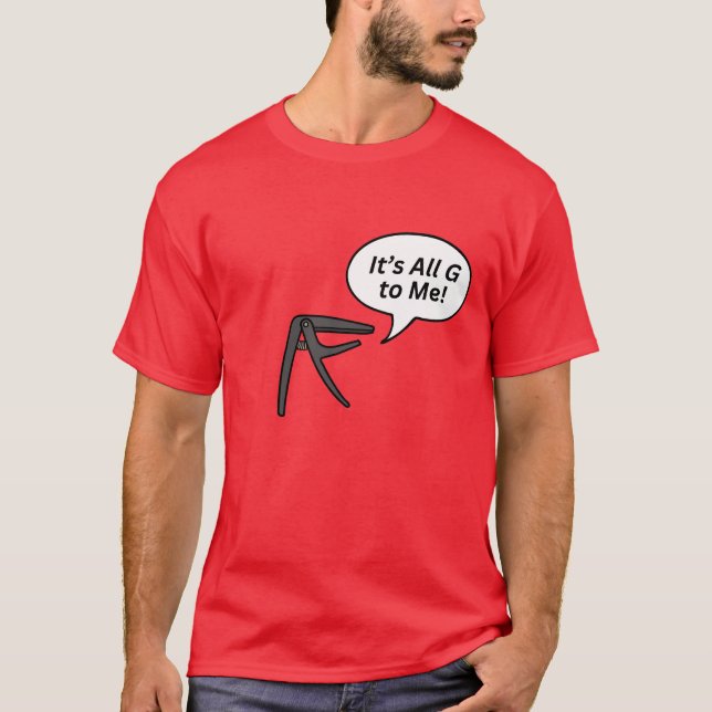 Camiseta Humor de Violão (Frente)