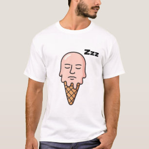 Camiseta Humor Derretido - Sorvete Adormecido