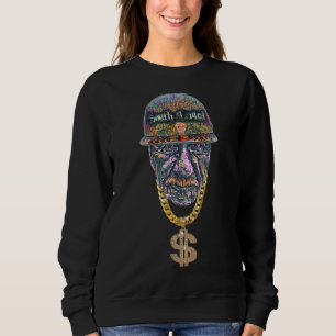 Camiseta Humor Dia de os pais Bling Meme Bong E Ossos
