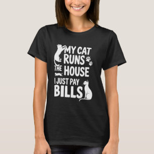 Camiseta Humor Divertido de Adulto Gato Amante Parental Fel