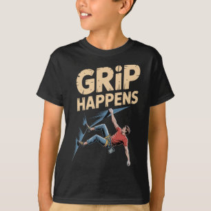 Camiseta Humor Divertido de Escalada em Blocos Aperto Acont