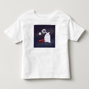Camiseta Humor Divertido de Halloween Fantasma Pensativo