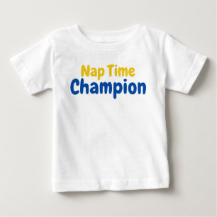 Camiseta Humor Divertido do Sono do Bebê