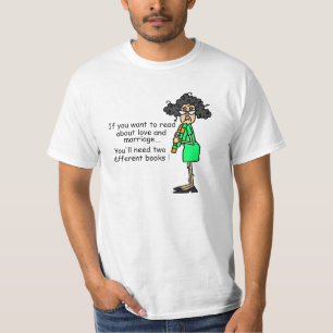 Camiseta Humor do amor e do casamento