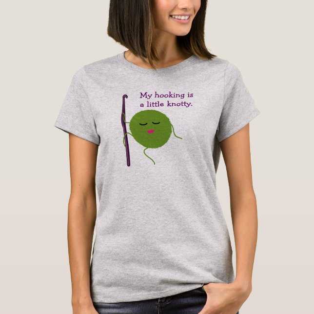 Camiseta Humor do Crochet (Frente)