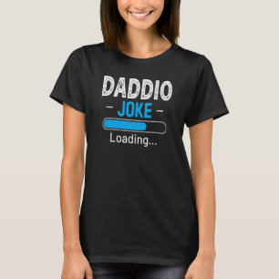 Camiseta Humor do Dia de os pais de carregamento de Piada M