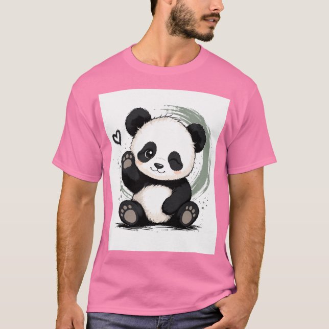 Camiseta Humor do Pequeno Panda (Frente)