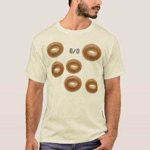 Camiseta Humor dos Bagels 6 a 0 do tênis