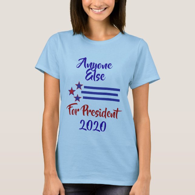 Camiseta Humor Eleitoral 2020, Qualquer Outro (Frente)