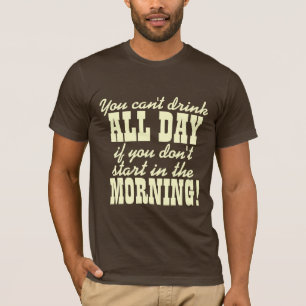 Camiseta Humor engraçado do bebendo da cerveja
