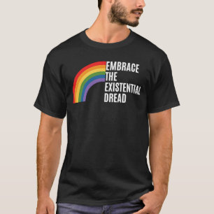 Camiseta Humor Escuro Abraça o Pão Existente 2