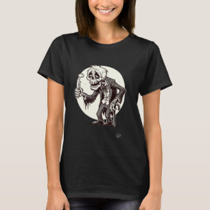 Camiseta Humor Gótico, piadas envelhecidas, Velho Retro