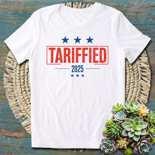 Camiseta Humor Gráfico Político Tarrificado - Sátira Engraç