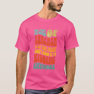 Camiseta Humor Groovy Meu Nível De Sarcasmo Engraçado Sarcá