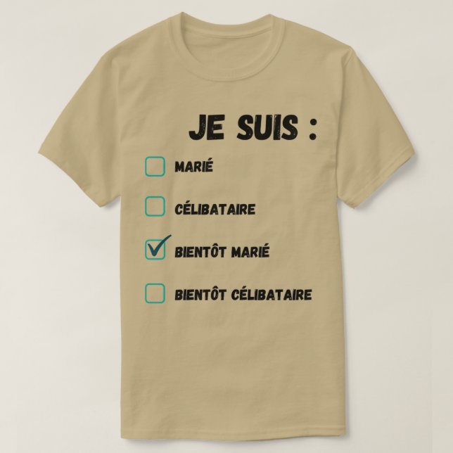 Camiseta humor Ix27m logo se casou com o presente original (Frente do Design)