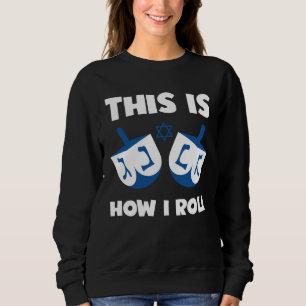 Camiseta Humor Judaico É Assim Que Eu Giro Dreidel Hebraic
