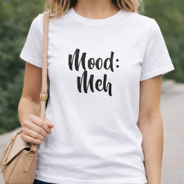 Camiseta Humor Minimalista: Indiferente