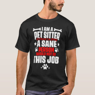 Camiseta Humor Na Definição De Animais Para Cuidados De Cão