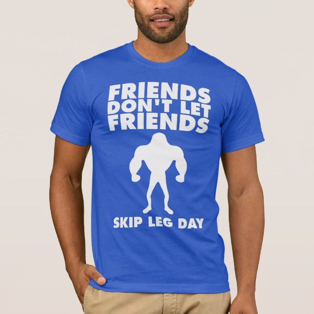 Camiseta Humor no edifício dos porcos - Dia da Perna (Frente)