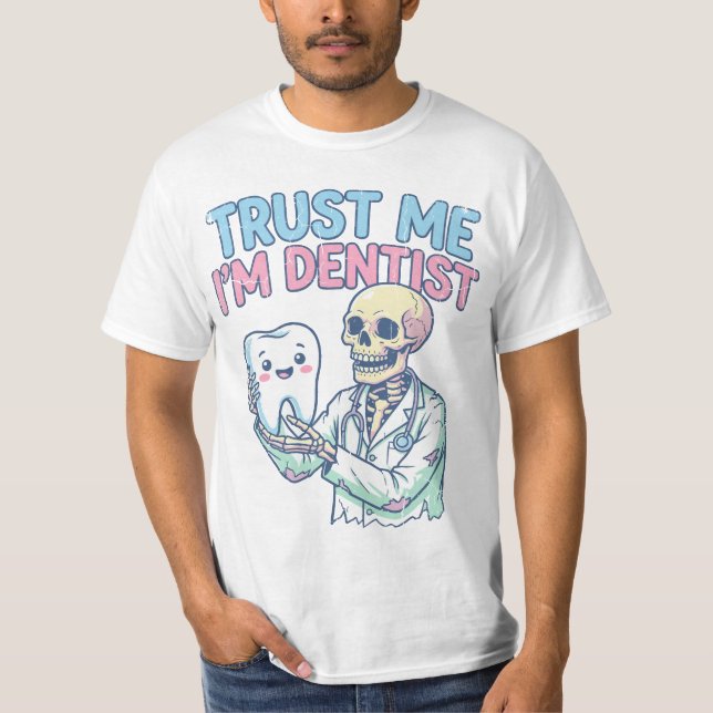 Camiseta Humor Odontológico Gráfico (Frente)