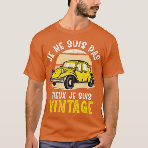 Camiseta Humor Papy Papi Gift Pai Humor Je ne suis pas
