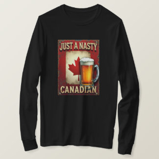 Camiseta Humor Pretendido Com Imagem De Cerveja