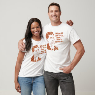Camiseta Humor retro engraçado da paródia
