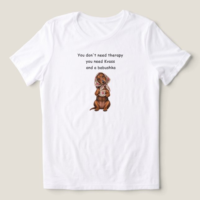 Camiseta Humor Russo Engraçado (Design frontal)