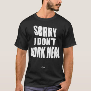 Camiseta Humor Sarcástico bordado