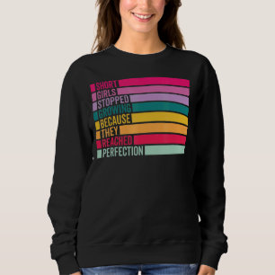 Camiseta Humor Short Girls Parou De Crescer Dizendo 2