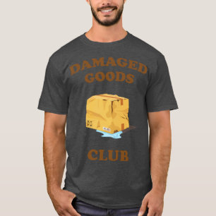 Camiseta Humor Trauma do Clube de Mercadorias Danificado