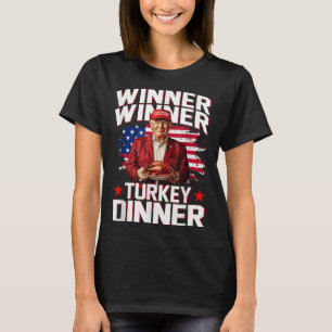 Camiseta Humor Trump Vencedor Turquia Janta Thanksgivi