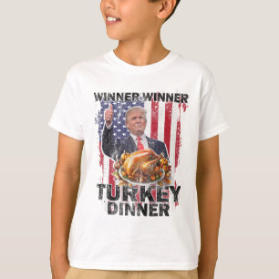 Camiseta Humor Trump Vencedor vencedor da Turquia Janta
